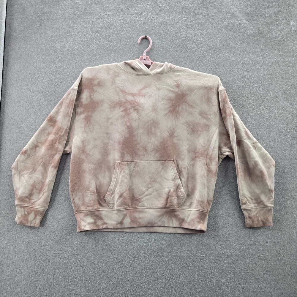 PINK Victoria's Secret Women Hoodie M Tie Dye Pullover Long Sleeve Cotton